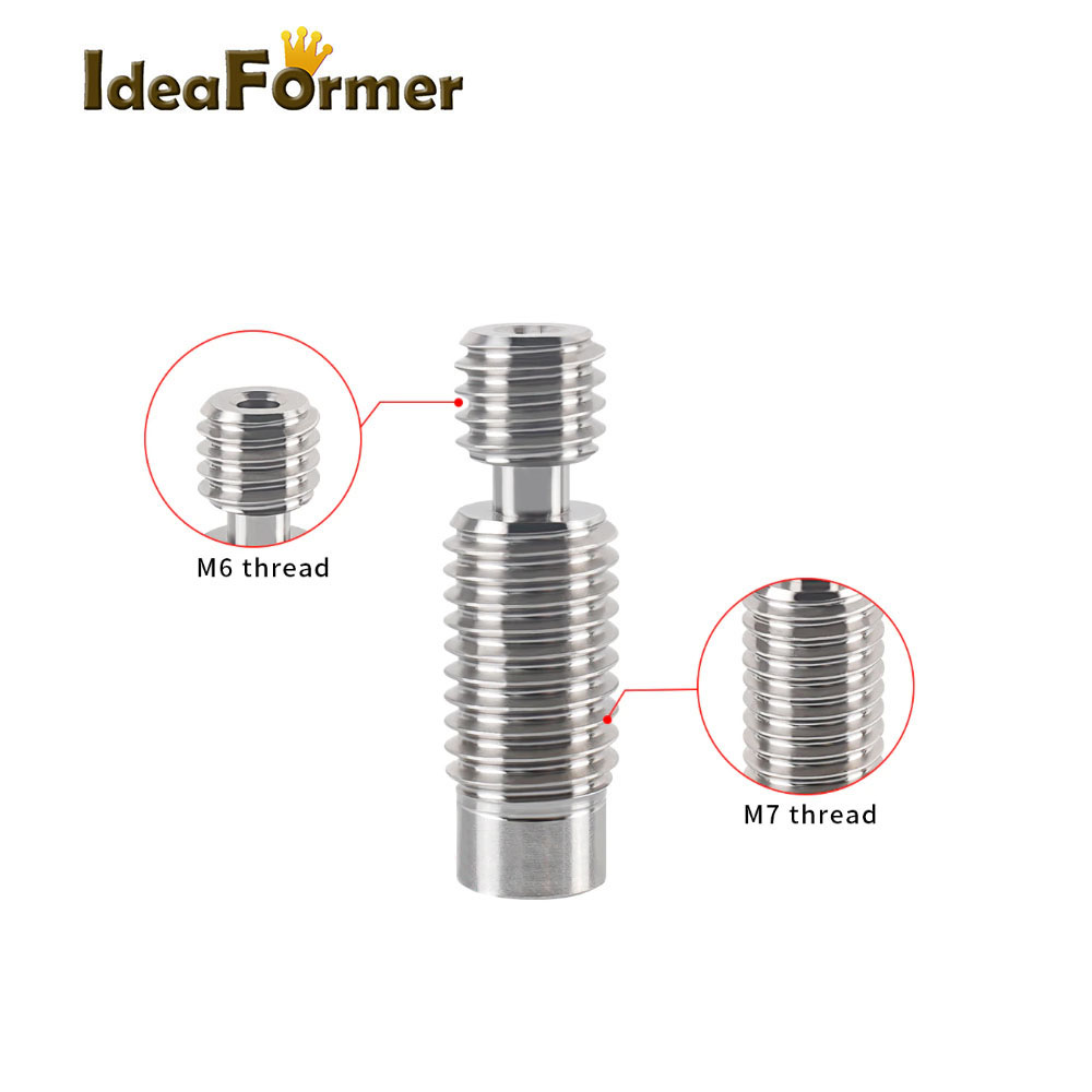 3D Printer E3D V6 Heat Break H – Ptfe Tape Thread recenzja i cena