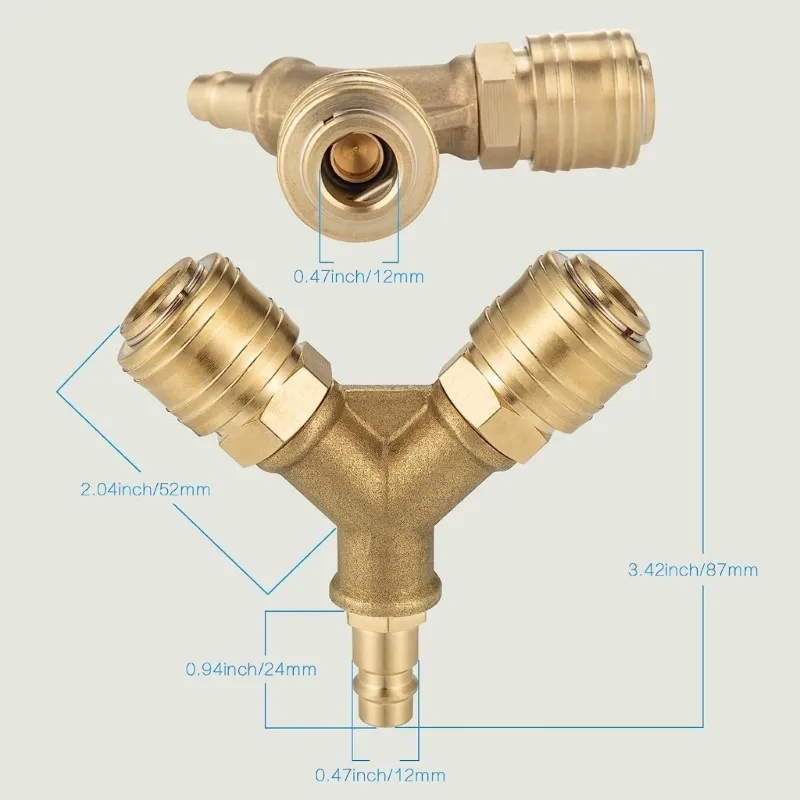 Upgraded Compressed Air Distri – Compression Fitting Brass recenzja i cena