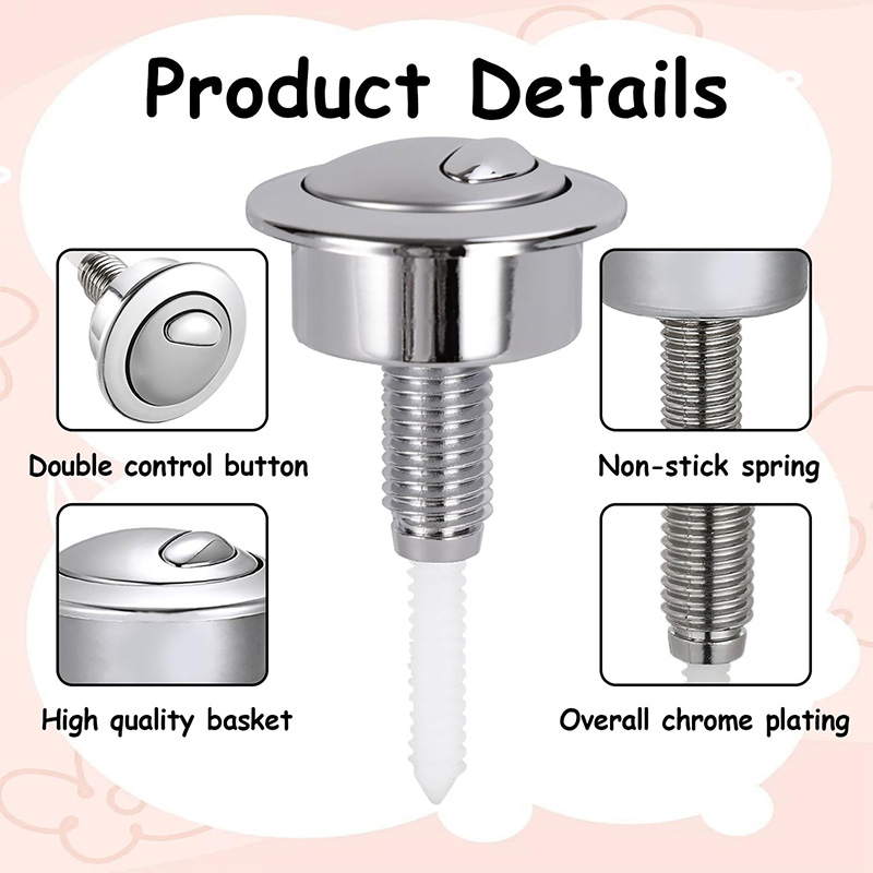 Dual Flush Toilet Button Flush – Toilet Fill Valve recenzja i cena