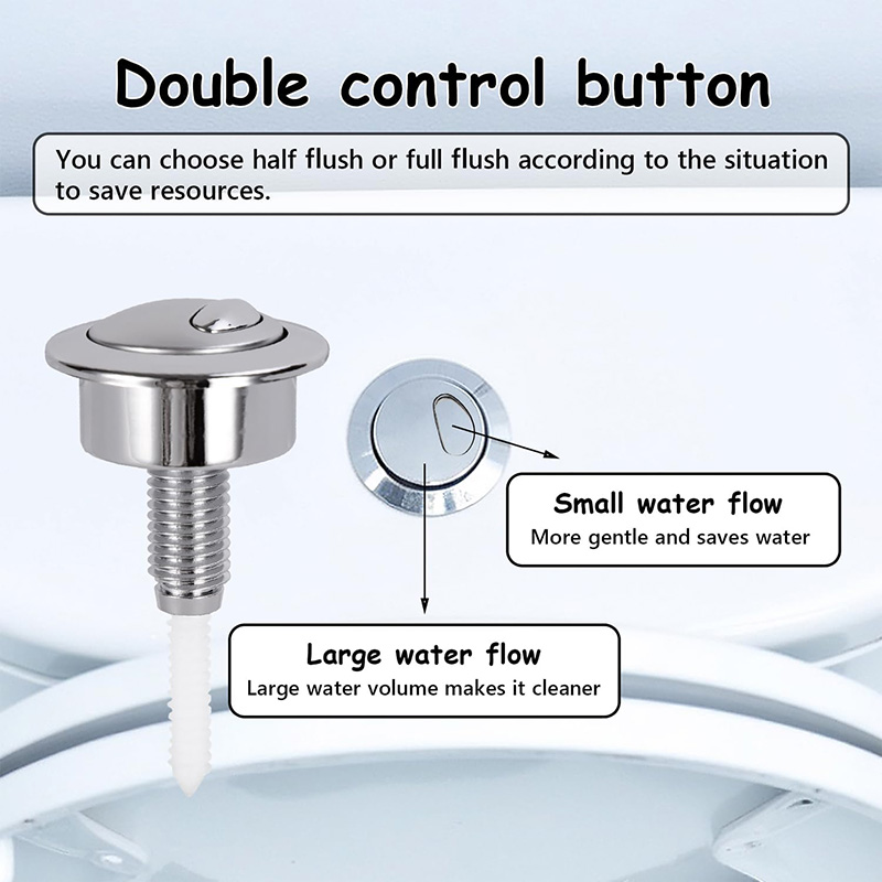 Dual Flush Toilet Button Flush – Toilet Fill Valve recenzja i cena