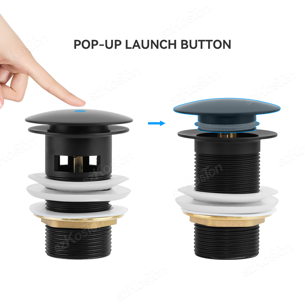 Bathroom Sink Stopper Washbasi – Drain Pipe Clip recenzja i cena