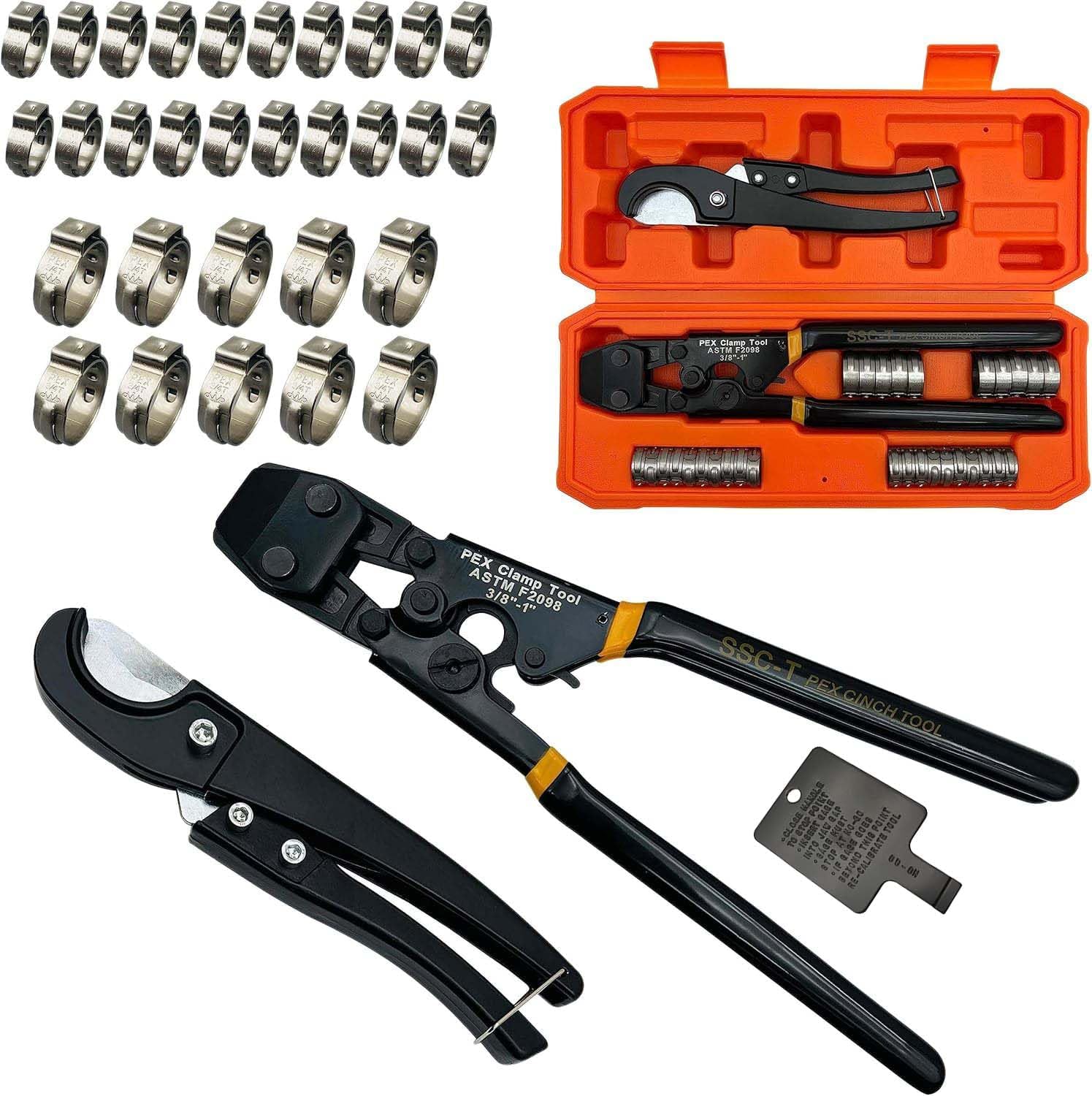 PEX Pipe Clamp Crimping Tool w – Pipe Cutter Ratchet recenzja i cena