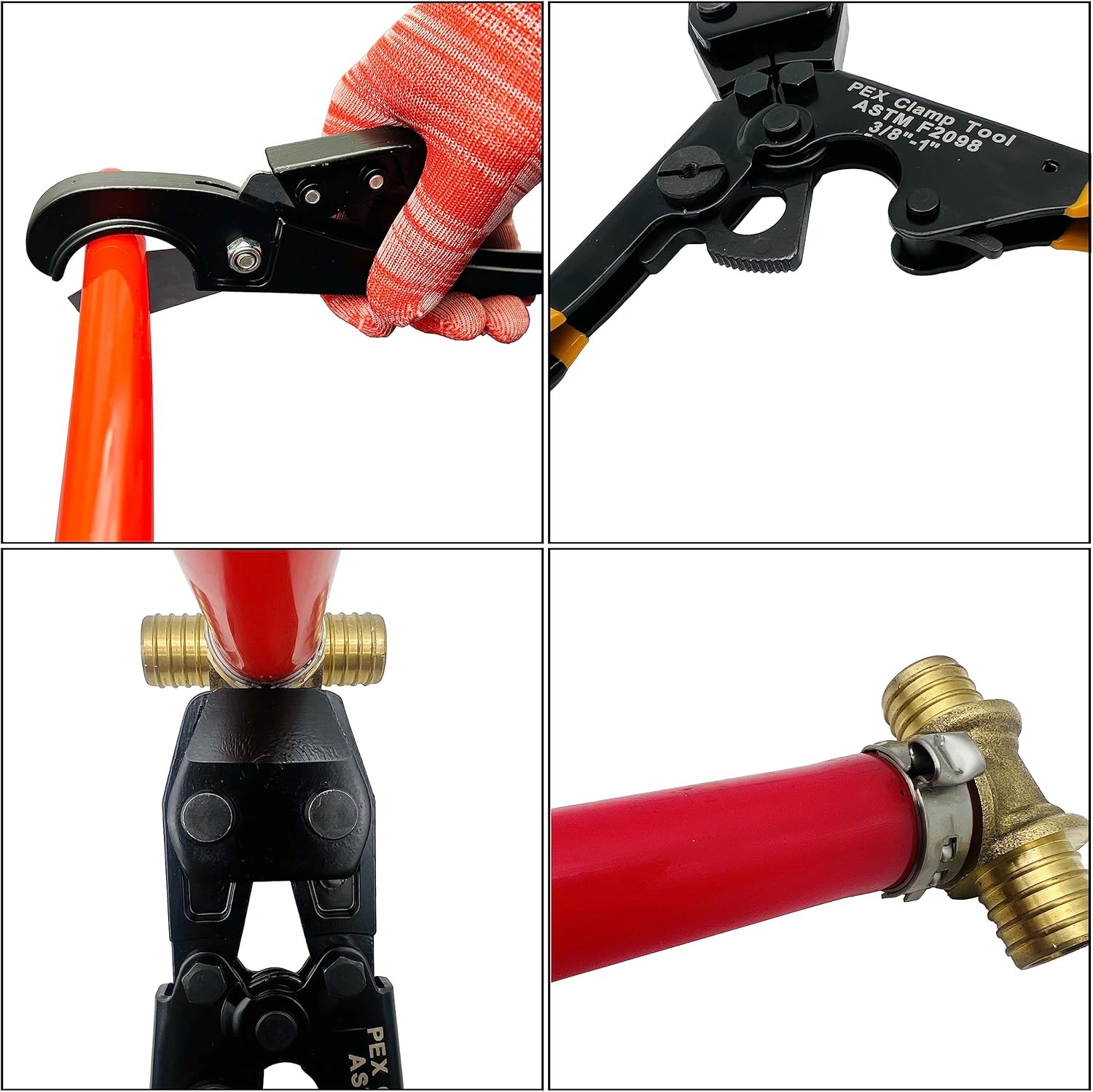 PEX Pipe Clamp Crimping Tool w – Pipe Cutter Ratchet recenzja i cena