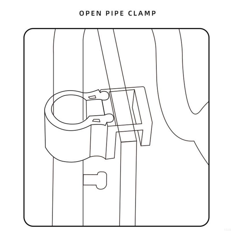 Y51B Airline Tube Holders Clam – Plastic Pipe Clip recenzja i cena