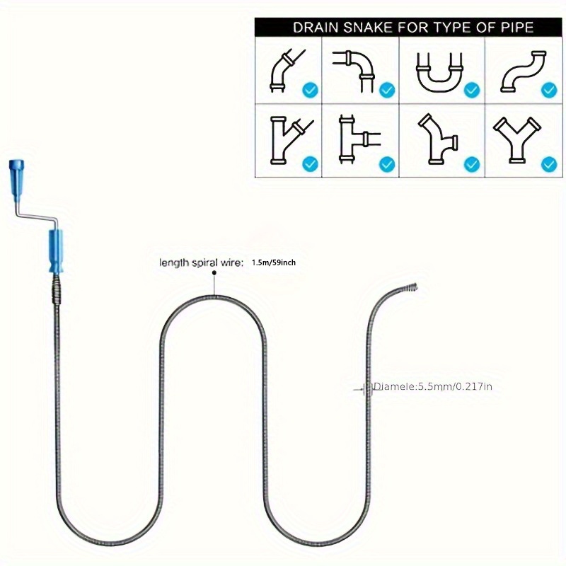 Telescopic Handle Flexible Ste – Drain Snake Flexible recenzja i cena