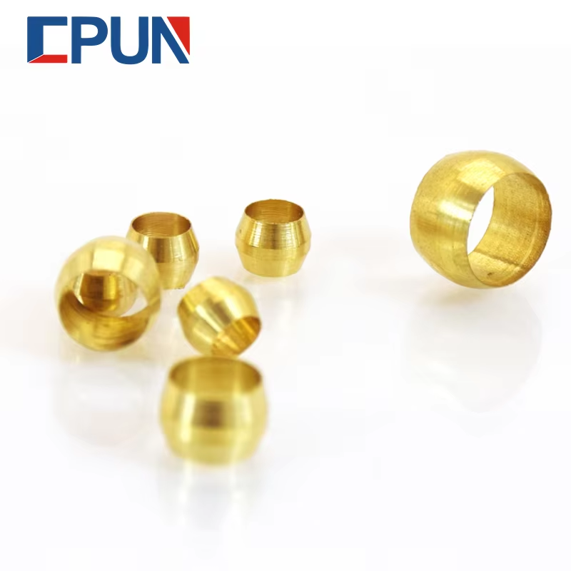 10pc Brass Double taper ferrul – Compression Fitting Brass recenzja i cena