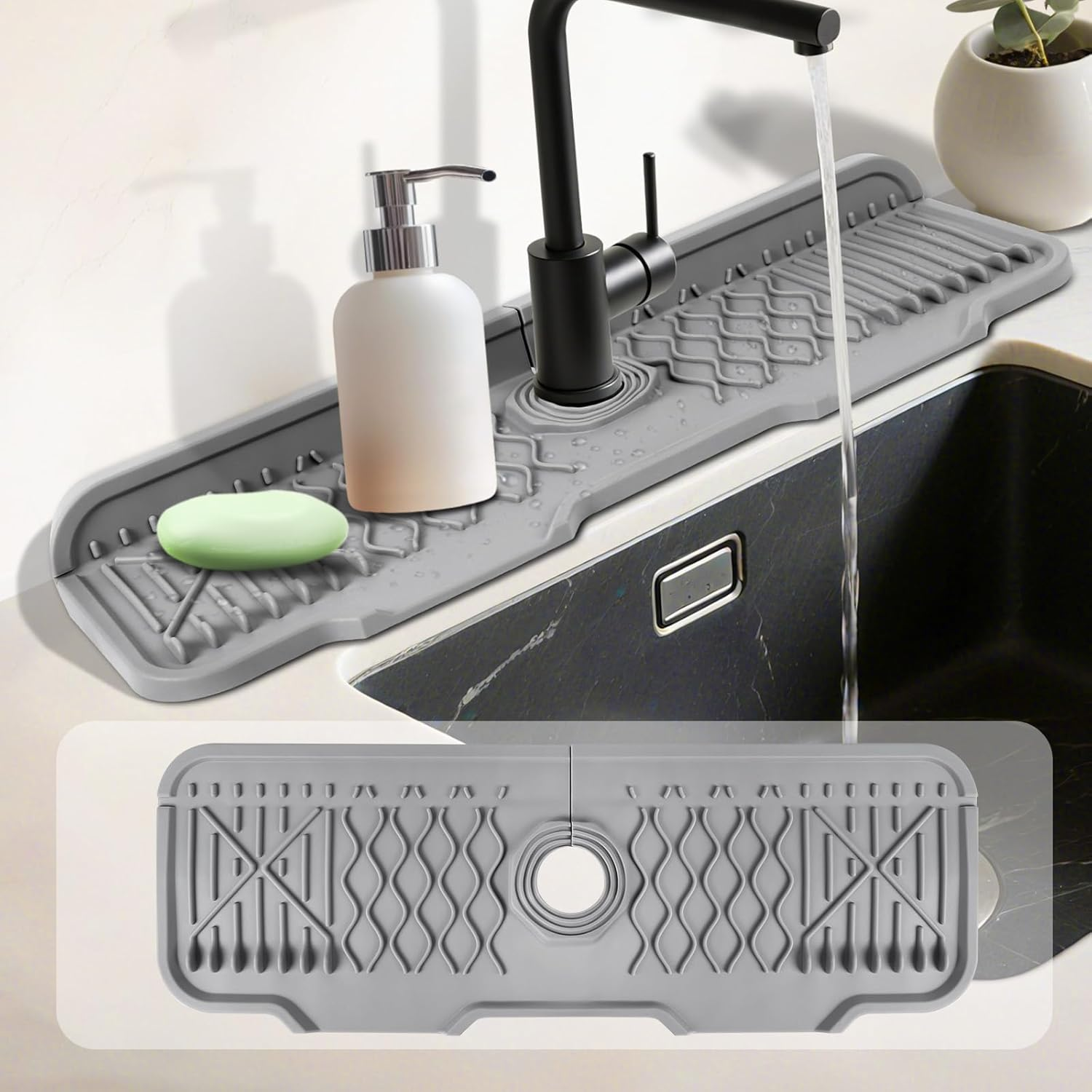 Kitchen sink splash guard, sil – Silicone Tap Washer recenzja i cena