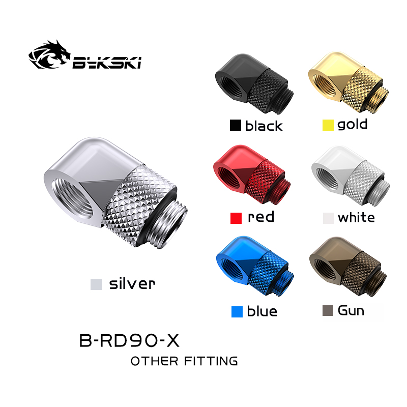 Bykski B-RD90-X 90 Degree Bras – Compression Fitting Brass recenzja i cena