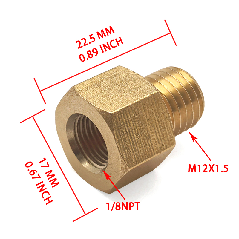 High Pressure Brass Adapter M1 – Compression Fitting Brass recenzja i cena