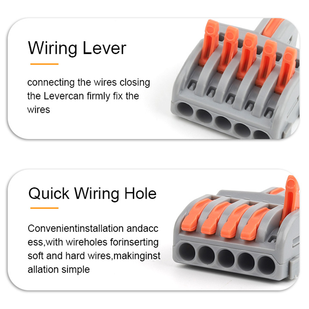 10/100PCS Electrical Cable Con – Push Fit Connector recenzja i cena