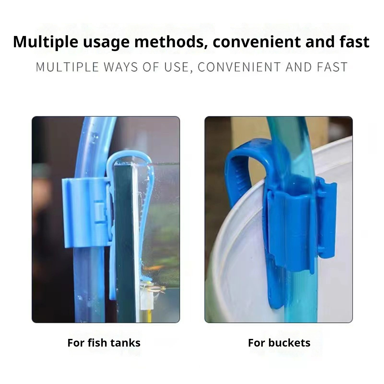 Aquarium Tube Holder Clip Fish – Plastic Pipe Clip recenzja i cena