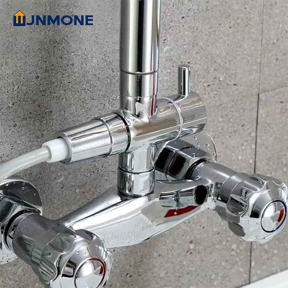 Black Silver 3 Way T-Adapter D – Shower Valve Cartridge recenzja i cena