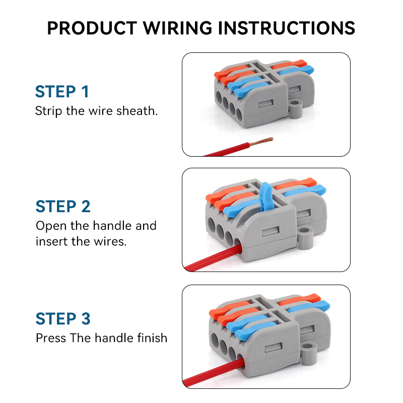 1/5/10 PCS Mini Fast Wiring Ca – Push Fit Connector recenzja i cena