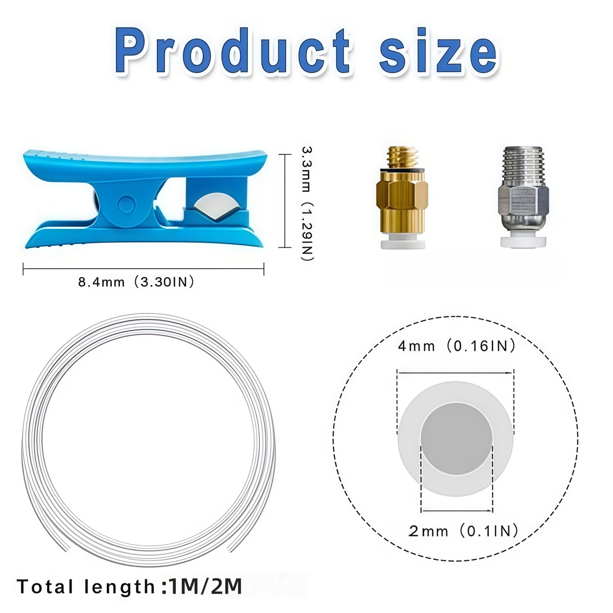 Creality 3D Printer PTFE Tube， – Ptfe Tape Thread recenzja i cena
