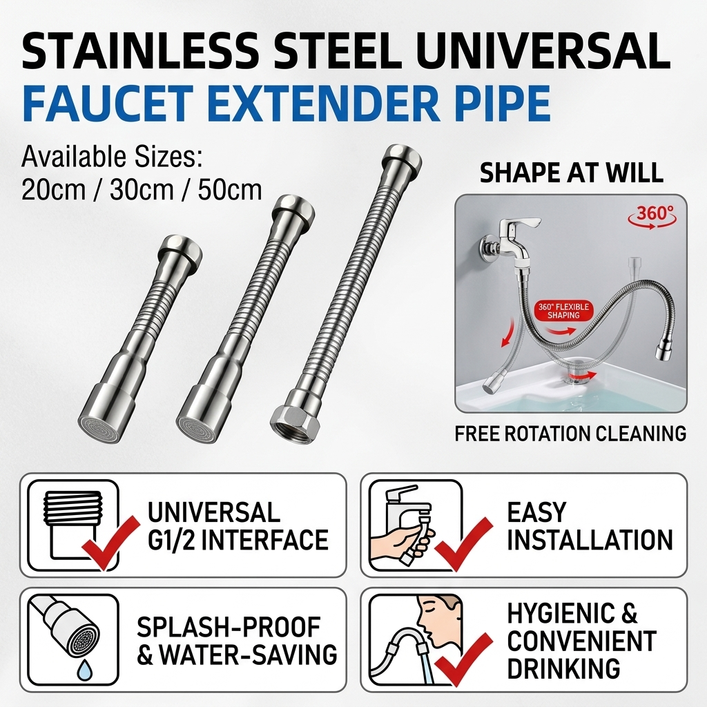 360° Flexible Stainless Steel  – Flexible Hose Braided recenzja i cena